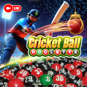 Cricket Ball Roulette live icon on Melbet PH